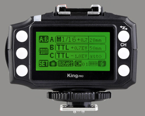 Cục phát Trigger Pixel King pro for Nikon- tốc độ cao 1/8000s